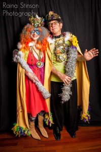 Mardi Gras Ball Royalty QueenKathy and King Bruce 2012